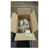 Hunting shirts and and hat box lot