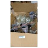 Misc cup box lot
