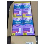 Case of 8 always liners daily extra protection