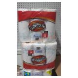 24 essential paper towels and 6 ultra quilted