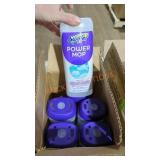 Five Swiffer power mop cleaners