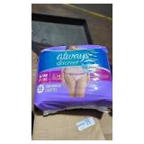 2 packs of female adult diapers