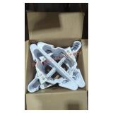 Box of Plastic Clothing Hangers