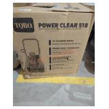 Toro Power Clear 518 Snow Blower