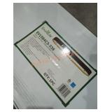 Envirolite 44" linear gray/gold selectable flush