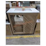 Vanity With Marble Sink Top APPROX MEASUREMENTS