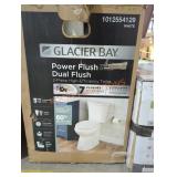 Glacier Bay 2 Piece High Efficiency Toilet, White