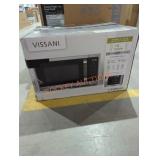 Vissani Stainless Steel Countertop Microwave