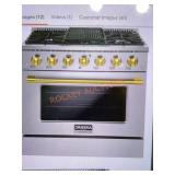 JANSKA 36" 5.2 cu. ft. 6-Burners Gas Range