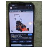 Yardmax gas walk push mower