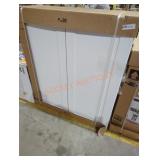 36" wide white wall cabinet