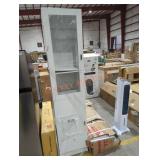 White Cabinet 71" x 15-5/8" x 12-1/4"