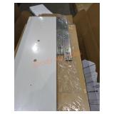 White Drawer Assembly Required  qty 3