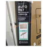 Auto Tilt Rectangular Umbrella