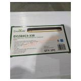 44in. Linear Grey Gold Selectable CCT Flush Mount