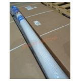 72" x 72" white blind