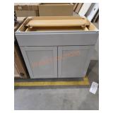 Grey Base Cabinet APPROX MEASUREMENTS