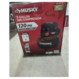 Husky 3 Gal Air Compressor 120PSI