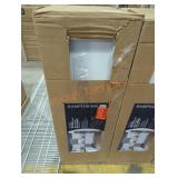 Hampton Bay 36" x 12" white wall bridge cabinet