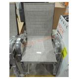 (2) Hampton Bay Patio Chairs, Riverbed Taupe