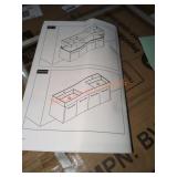 Black Chestnut Floating Vanity Without Double