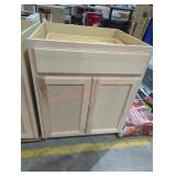 27" x 25" x 35" unfinished cabinet base