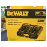 DeWalt 12v/20v Dual Port Charger
