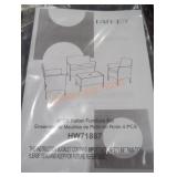 4PC Rattan Furniture Set