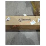 Outsunny Gray Patio Umbrella