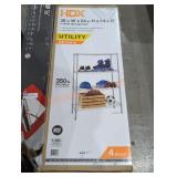 HDX 36" x 54" x 14" 4-Shelf Storage Unit