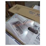 Glacier Bay 25" single bowl dual mount sink