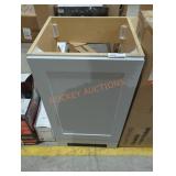 Gray Vanity w/ Top 18" x 16.5" x 32"