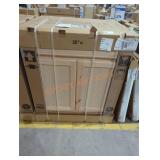 30" x 35" x 24" unfinished cabinet base