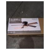 52" Indoor Ceiling Fan Matte Black