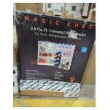 Magic Chef 2.6 cu ft compact refrigerator