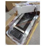 GE stainless steel over the range microwave oven