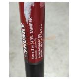 Husky 8" x 8" Steel Tamper