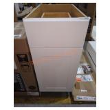 White Base Cabinet APPROX MEASUREMENTS 15"x34"x24"