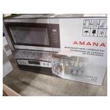 Amana 1.6cu.ft Microwave Hood Combo
