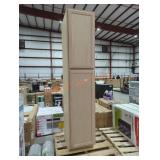 Unfinished Pantry Cabinet 90" x 18" x 24-1/8"