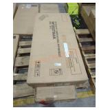 Twin Bed w/ 3 Drawers + Trundle, White/Walnut