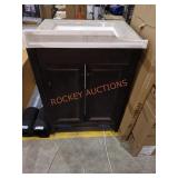 Vanity With Marble Sink Top APPROX MEASUREMENTS