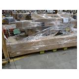 Skid 18x96" Pantry Cabinets, Bootz Tub, Jeld Wen