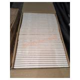 4-Boxes White Ceramic Tile