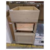 Base Cabinet APPROX MEASUREMENTS 18"x34.5"x24".