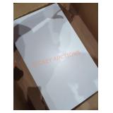 White closet kit shelf