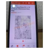 Safavieh Tulum Ivory/Grey 9ftx12ft Rustic