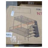 TWIN Over FULL Bunk Bed With Light