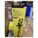 Ryobi 26" 40V Hedge Trimmer Kit