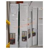 Louver Panel Bi-Fold Doors 24"x80-11/16" APPROX